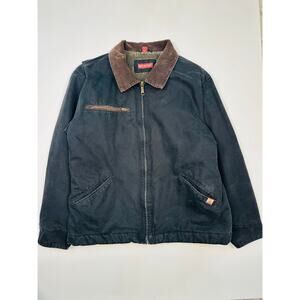 DRI DUCK Canvas Work Jacket Coat with Sherpa Fleece Lining Men’s Size Large